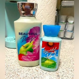 💚 Bath & Body Works Beautiful Day Lotion Set 💚